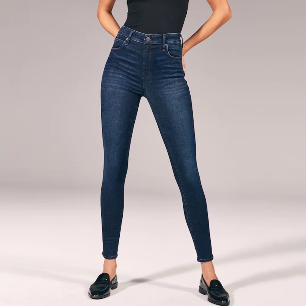 Abercrombie & Fitch High rise super skinny jeans